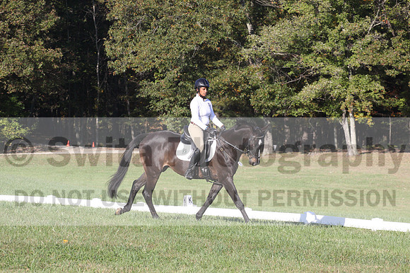 Anna White on Rocking The Ark, Novice Horse Trials Senior A