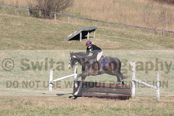 Mimi Combs on Aristocrat, Beginner Novice Horse Trials Senior A
