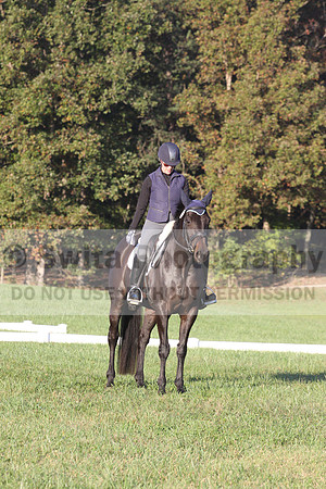 Liz Hall on Indelible, Training Horse Trials