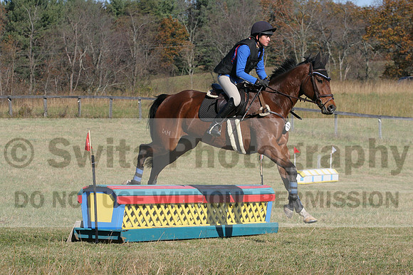 Francesca Toms on Top Secret, Novice Horse Trials Junior
