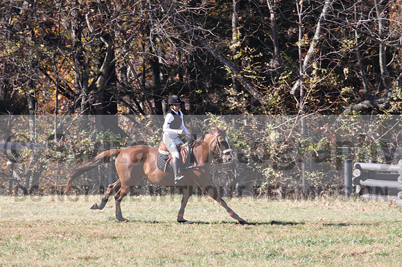 Ingrid Dunn on Ruby Redbird, Beginner Novice Horse Trials Senior C